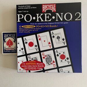 Po Ke No Game & Bicycle Playing Cards